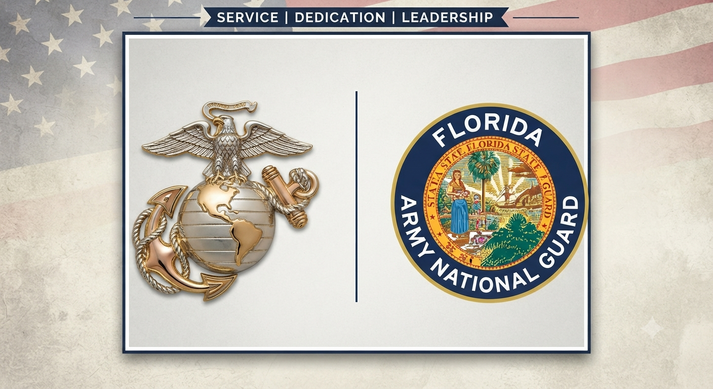 United States Marine Corps and Florida Army National Guard — Service, Dedication, Leadership